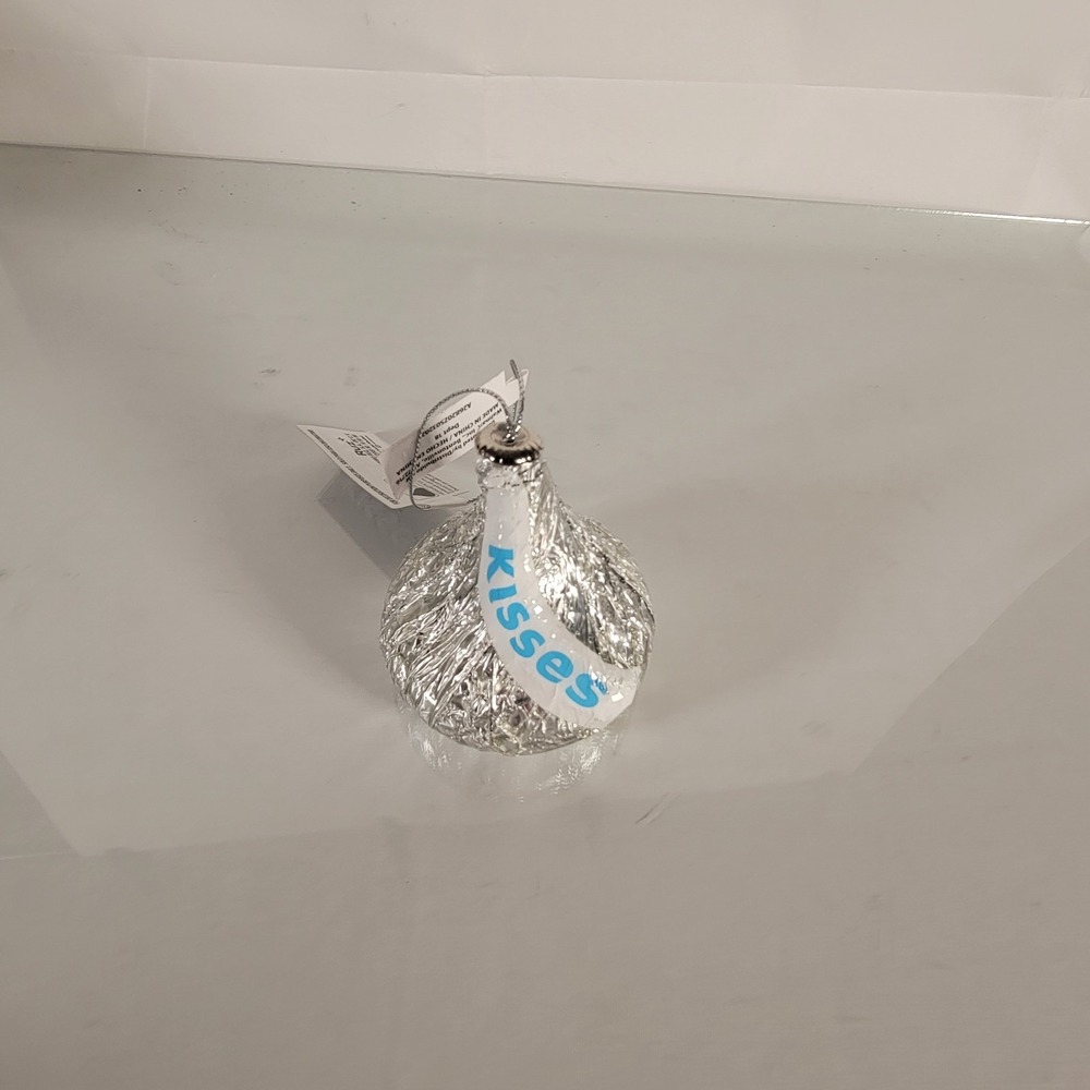 Hersheys Kisses Ornament Shatterproof Decoupage Christmas Hershey Kiss